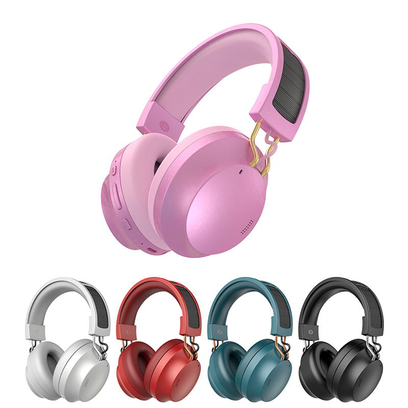 ANC-011Solar Bluetooth noise cancelling earphones